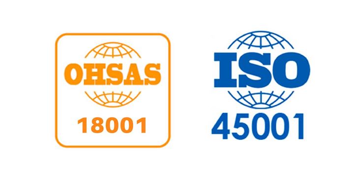Изменения в семействе стандартов: переход со стандарта OHSAS 18001:2007 на ISO 45001:2018 должен произойти в течение 3-х лет